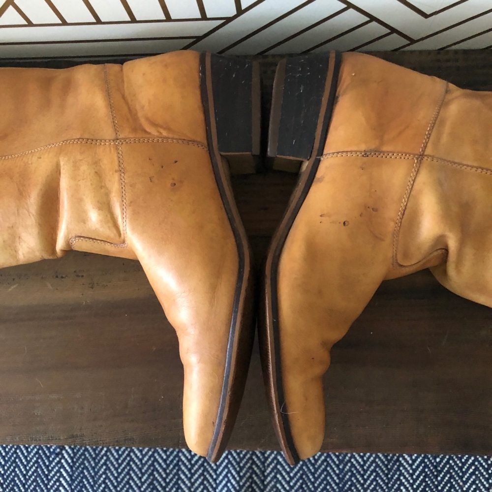 Nine West Vintage Pippa Cognac Boots, 7.5 - Picture 5 of 8